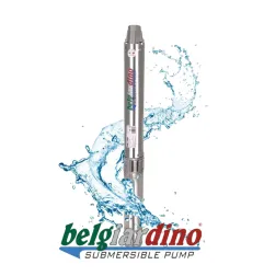 Pompa głębinowa 4" belgiardino 4F18 - 400V (BELARDI 4F 18) z silnikiem OMNIGENA
