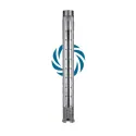 Pompa głębinowa STAIRS SP-25-12 INOX - część hydrauliczna