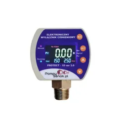 Elektroniczny wyłącznik ciśnieniowy EWC PROTECT 10 wer.3.0 SS przyłącze ze stali nierdzewnej