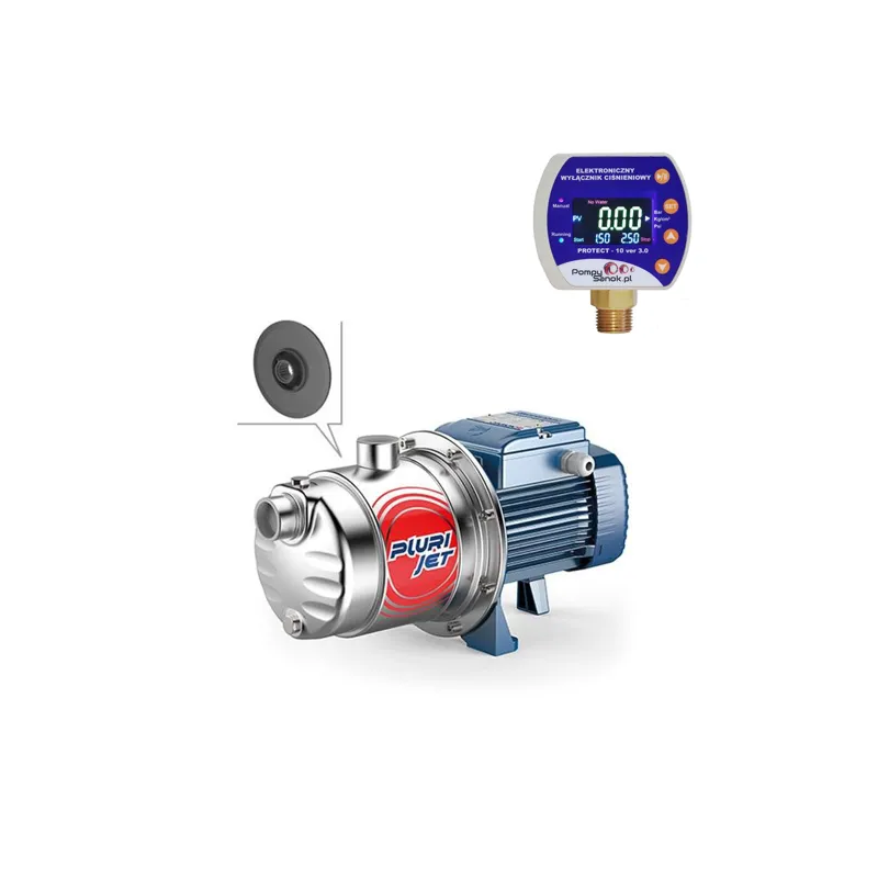Zestaw pompa hydroforowa Pedrollo Plurijet 4/100X wraz z zabezpieczeniem EWC 3.0