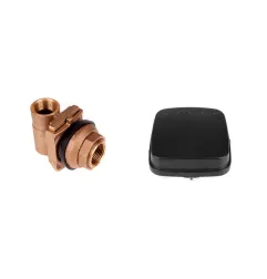 Adapter EMS - zestaw złącze szwedzkie 1" + pokrywa, obudowa studni głębinowej 169-192 mm