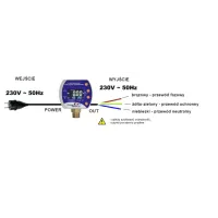 Elektroniczny wyłącznik ciśnieniowy EWC PROTECT 10 wer.3.0 przyłącze 1/2"