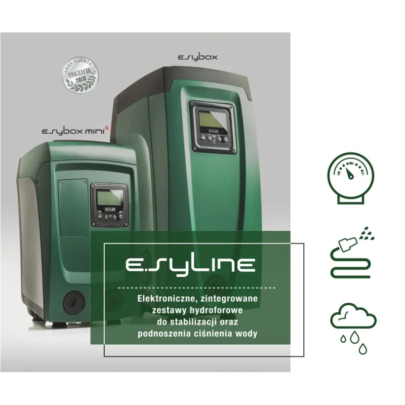 DAB E.SYBOX elektroniczny system podnoszenia ciśnienia wody
