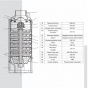Pompa głębinowa STAIRS ST-10-07 0,37 kW