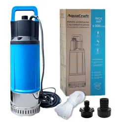 Pompa do deszczówki, wody, nawadniania AUTOMATYCZNA INOX PLUS 6000