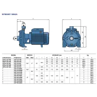 Pompa wielostopniowa 2CPm 25/14B