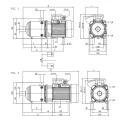 Pompa pozioma wielostopniowa EBARA MATRIX/E 18-2T/1,5M (230V)