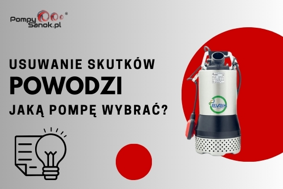 Usuwanie skutków powodzi - jaką pompę wybrać?