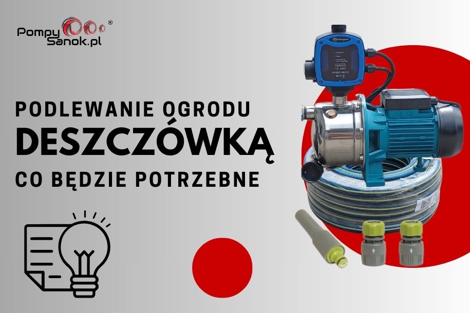 Podlewanie ogrodu deszczówką, co będzie potrzebne?